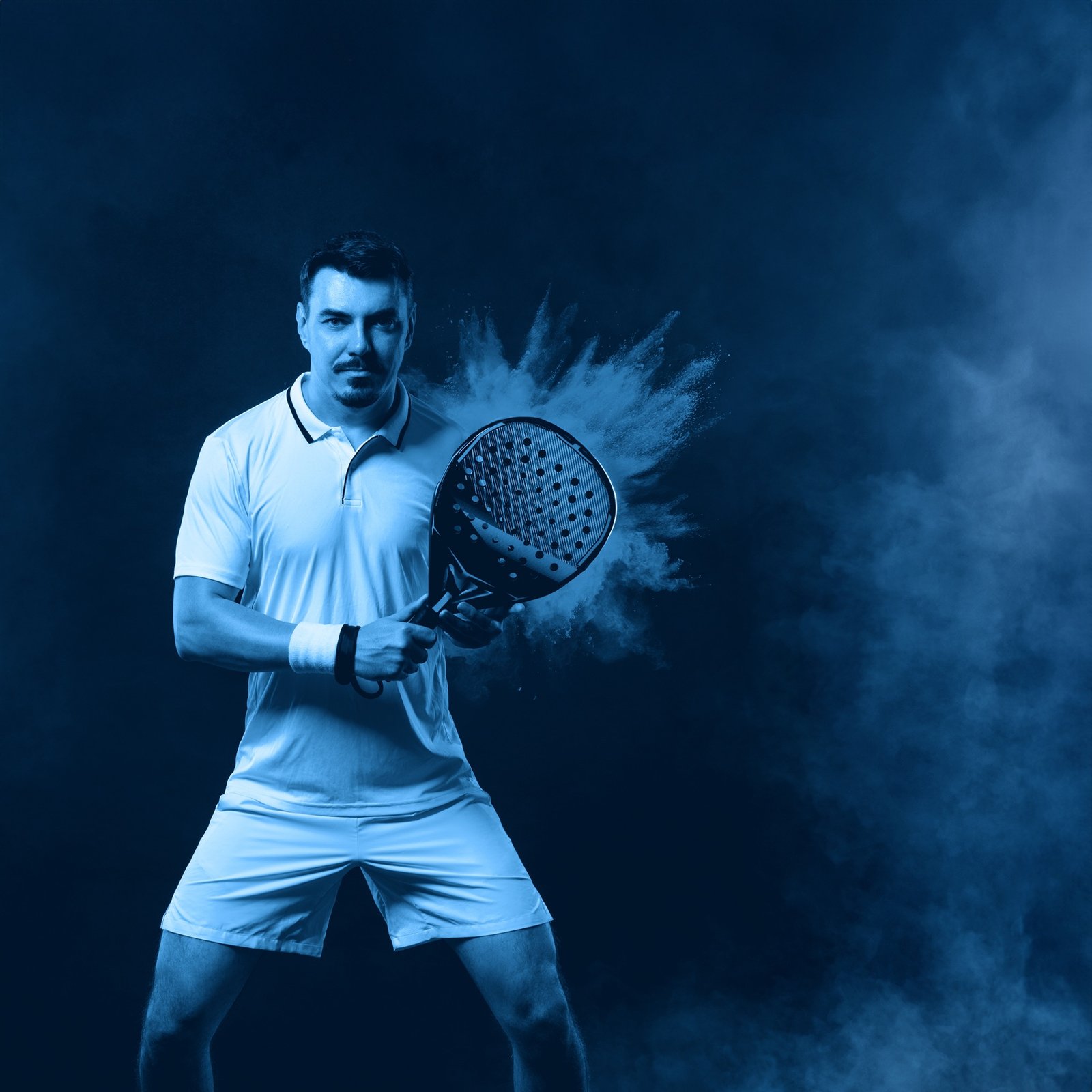 Le padel est un sport de raquette qui se joue uniquement en double